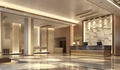 Beige marble used in hospitality and residential projects